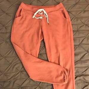 Aerie Lace-Up Cuffed Sweatpants